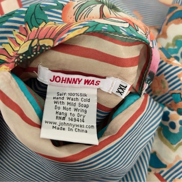 New Johnny Was Weller Topiary Hunter Kimono | Size XXL - Picture 11 of 11
